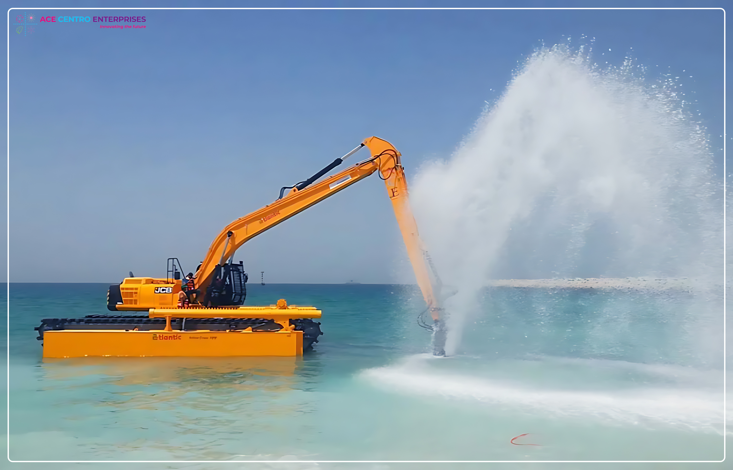 Amphibious Excavator sale in UAE